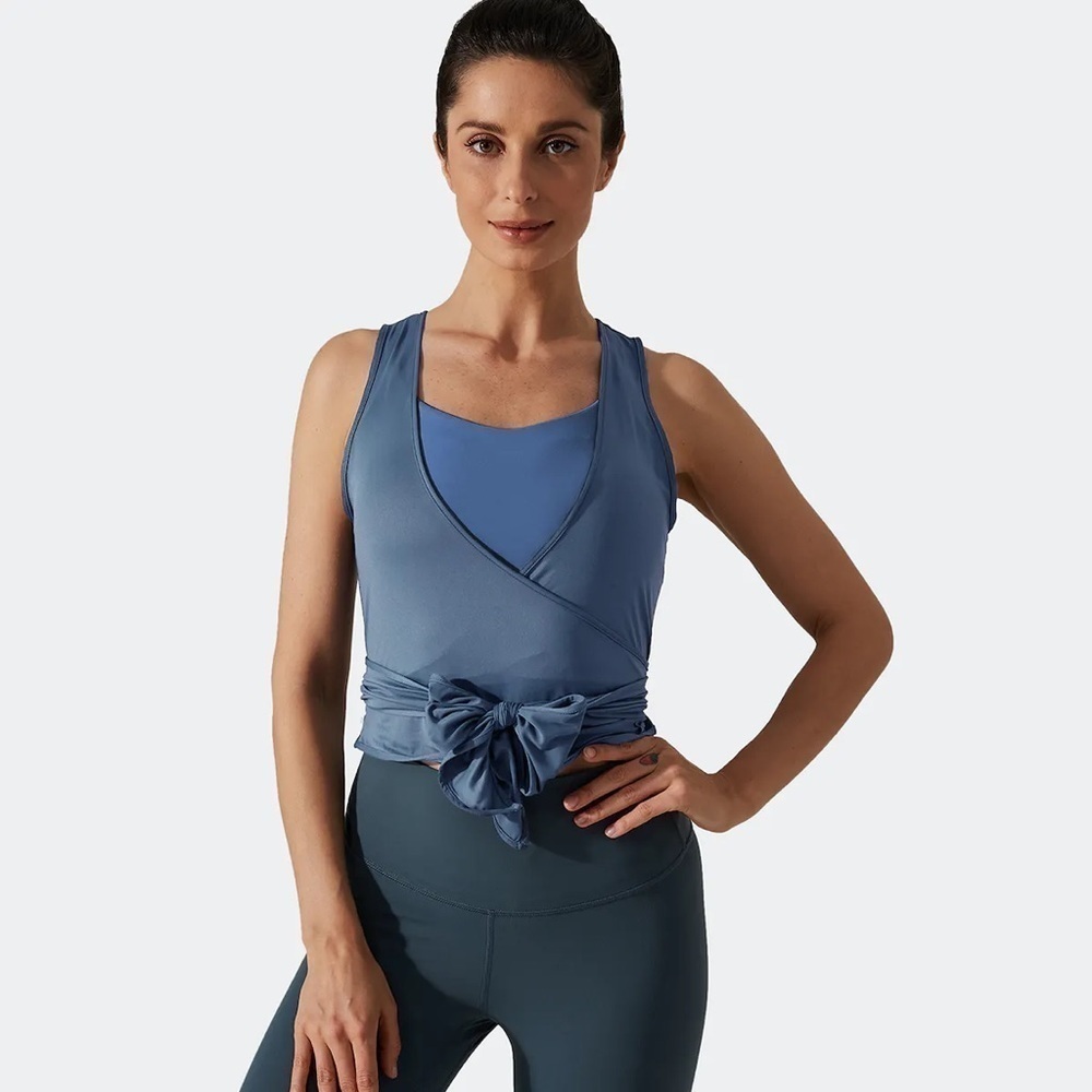 HALARA Cloud9 Twisted Tie Tank XS